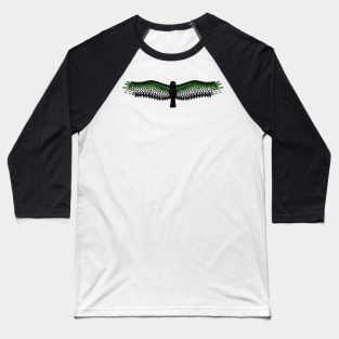 Fly With Pride, Raven Series - Aromantic Baseball T-Shirt